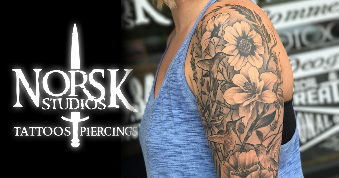 Gwinnett Business Norsk Studios: Tattoos, Piercing, & Media in Buford GA