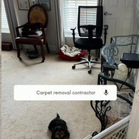 Carpet Removal & Floor Installation
