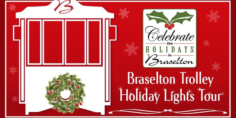 Braselton Trolley Holiday Lights Tour